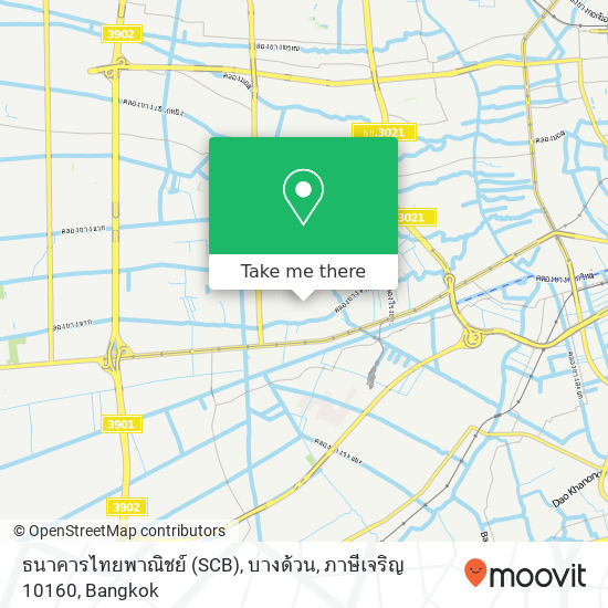 ธนาคารไทยพาณิชย์ (SCB), บางด้วน, ภาษีเจริญ 10160 map