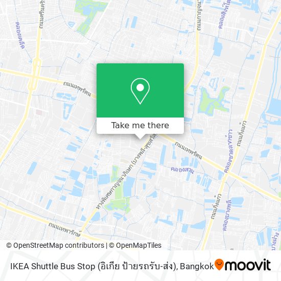 IKEA Shuttle Bus Stop (อิเกีย ป้ายรถรับ-ส่ง) map