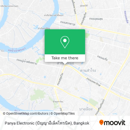 Panya Electronic (ปัญญาอีเล็คโทรนิค) map