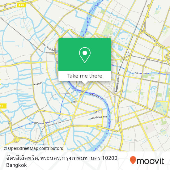 ฉัตรอีเล็คทริค, พระนคร, กรุงเทพมหานคร 10200 map