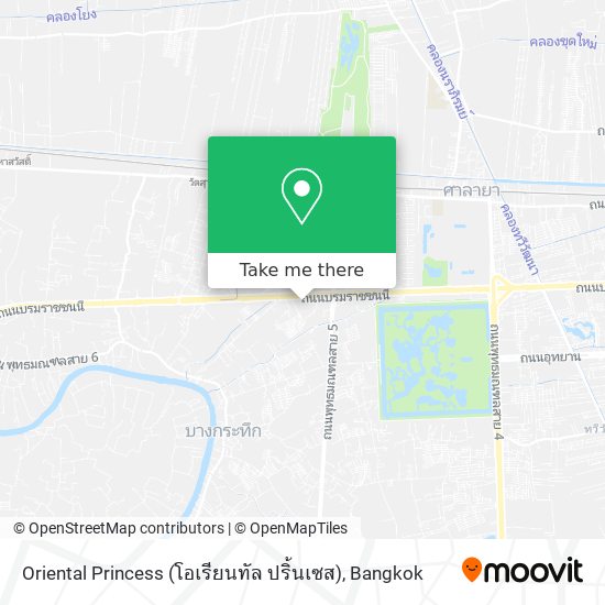 Oriental Princess (โอเรียนทัล ปริ้นเซส) map