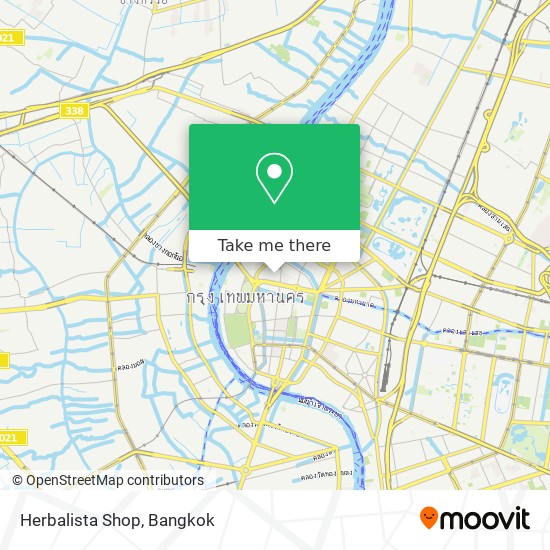 Herbalista Shop map