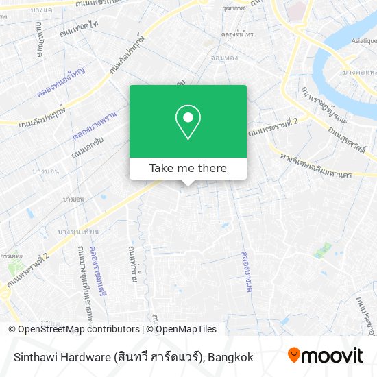 Sinthawi Hardware (สินทวี ฮาร์ดแวร์) map