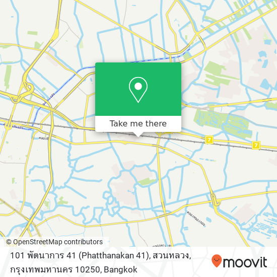 101 พัตนาการ 41 (Phatthanakan 41), สวนหลวง, กรุงเทพมหานคร 10250 map