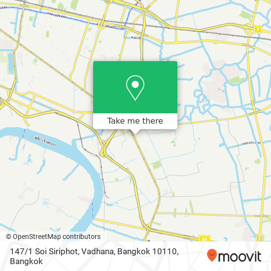 147 / 1 Soi Siriphot, Vadhana, Bangkok 10110 map