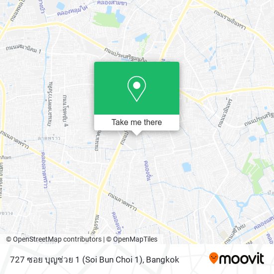 727 ซอย บุญช่วย 1 (Soi Bun Choi 1) map