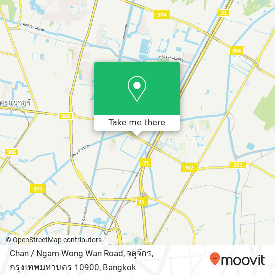 Chan / Ngam Wong Wan Road, จตุจักร, กรุงเทพมหานคร 10900 map