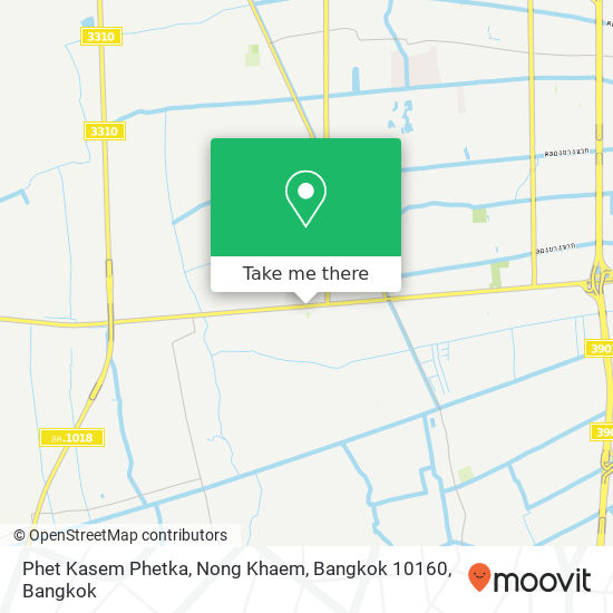 Phet Kasem Phetka, Nong Khaem, Bangkok 10160 map