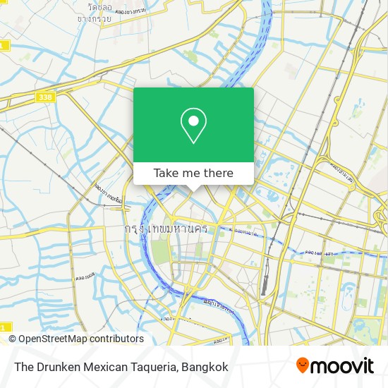 The Drunken Mexican Taqueria map