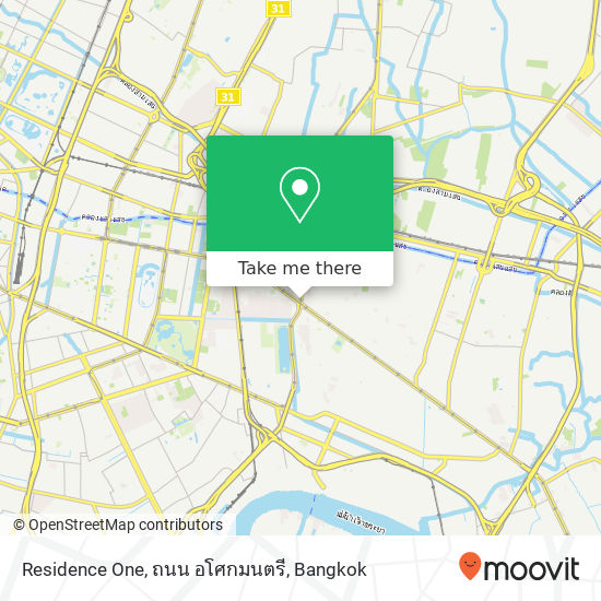 Residence One, ถนน อโศกมนตรี map