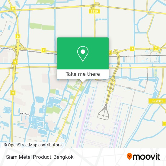 Siam Metal Product map