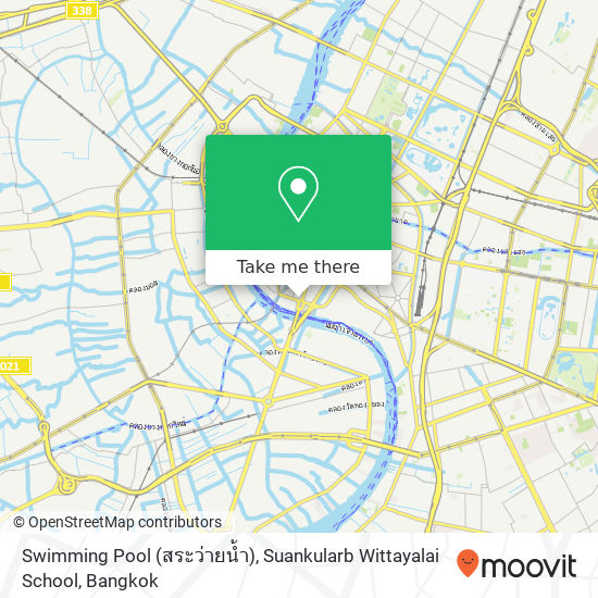 Swimming Pool (สระว่ายน้ำ), Suankularb Wittayalai School map