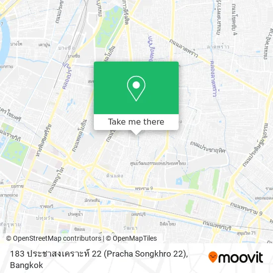 183 ประชาสงเคราะห์ 22 (Pracha Songkhro 22) map