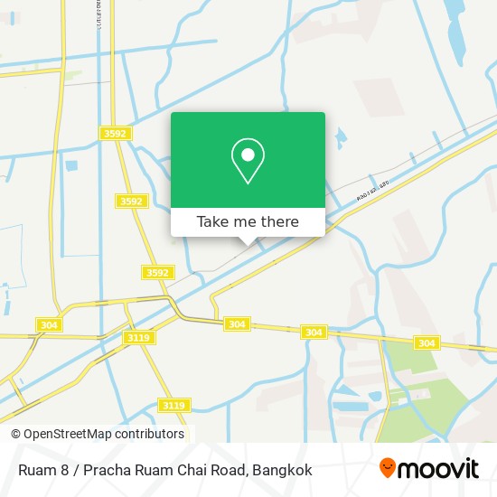 Ruam 8 / Pracha Ruam Chai Road map