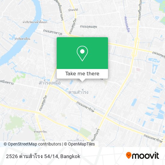 2526 ด่านสำโรง 54/14 map