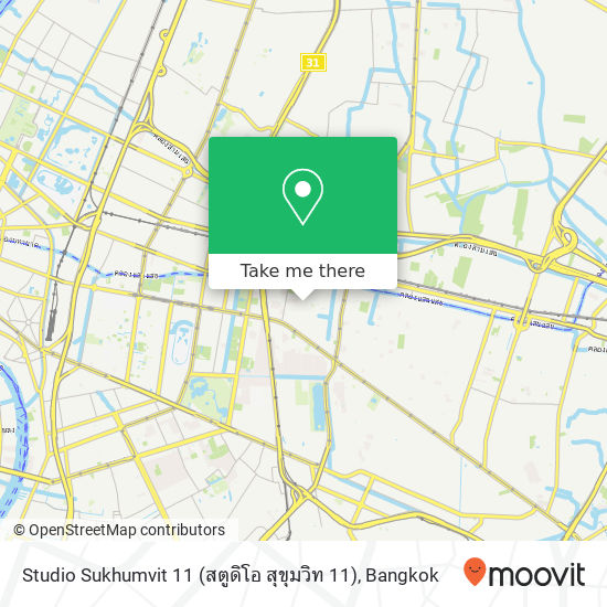 Studio Sukhumvit 11 (สตูดิโอ สุขุมวิท 11) map