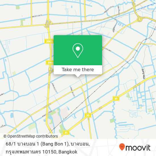 68 / 1 บางบอน 1 (Bang Bon 1), บางบอน, กรุงเทพมหานคร 10150 map