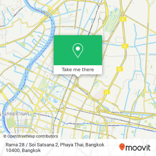 Rama 28 / Soi Satsana 2, Phaya Thai, Bangkok 10400 map