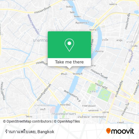 ร้านกาแฟใบเตย map