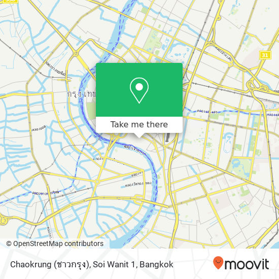 Chaokrung (ชาวกรุง), Soi Wanit 1 map