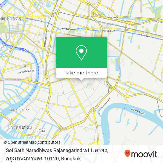 Soi Sath Naradhiwas Rajanagarindra11, สาทร, กรุงเทพมหานคร 10120 map