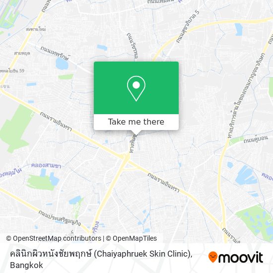 คลินิกผิวหนังชัยพฤกษ์ (Chaiyaphruek Skin Clinic) map