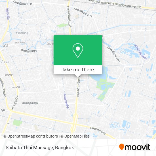 Shibata Thai Massage map