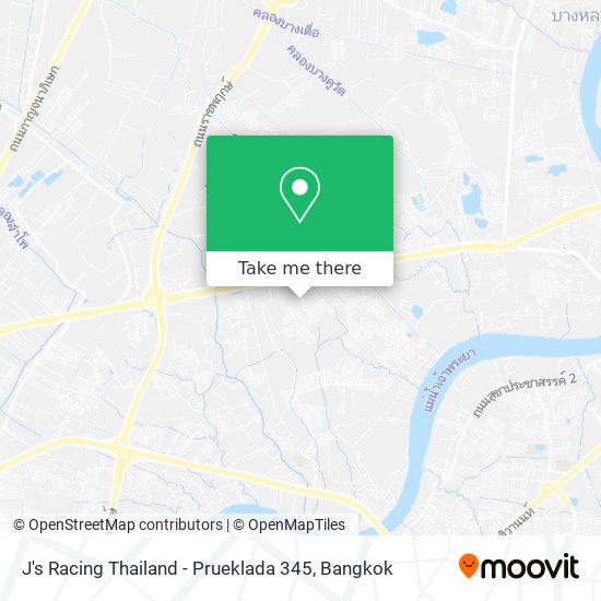 J's Racing Thailand - Prueklada 345 map