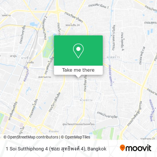 1 Soi Sutthiphong 4 (ซอย สุทธิพงศ์ 4) map