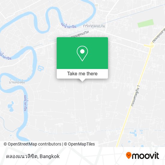 คลองแนวลิขิต map