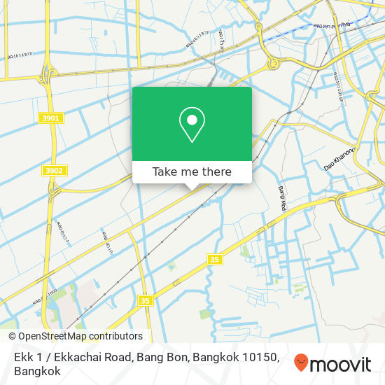 Ekk 1 / Ekkachai Road, Bang Bon, Bangkok 10150 map