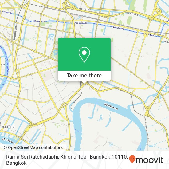 Rama Soi Ratchadaphi, Khlong Toei, Bangkok 10110 map