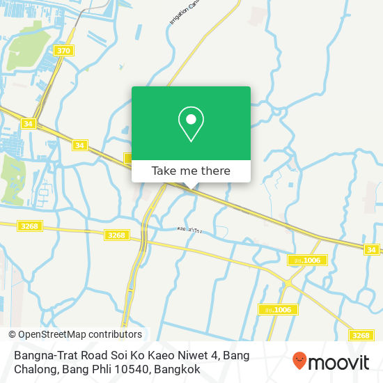 Bangna-Trat Road Soi Ko Kaeo Niwet 4, Bang Chalong, Bang Phli 10540 map