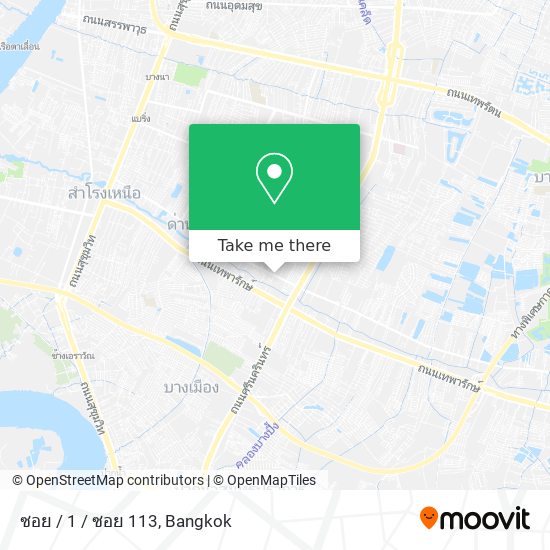 ซอย / 1 / ซอย 113 map
