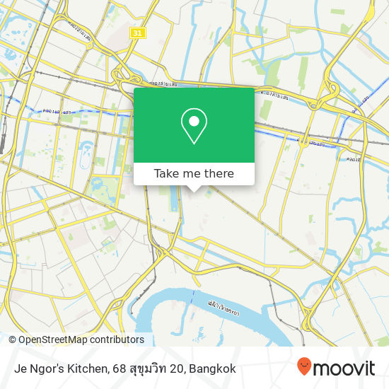 Je Ngor's Kitchen, 68 สุขุมวิท 20 map