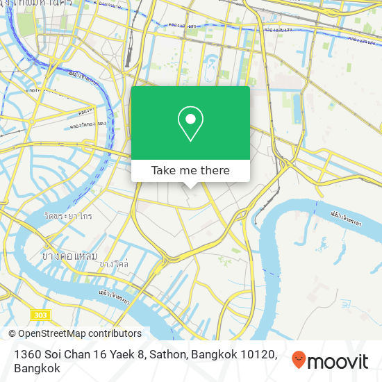 1360 Soi Chan 16 Yaek 8, Sathon, Bangkok 10120 map