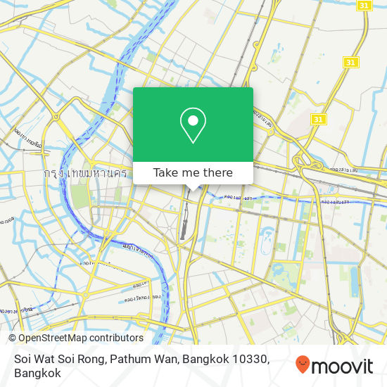 Soi Wat Soi Rong, Pathum Wan, Bangkok 10330 map