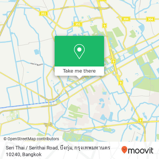 Seri Thai / Serithai Road, บึงกุ่ม, กรุงเทพมหานคร 10240 map