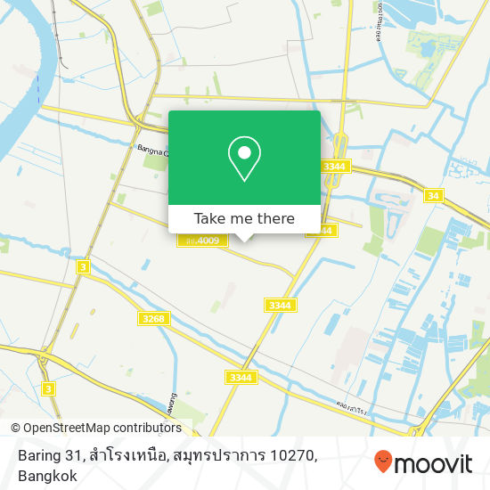 Baring 31, สำโรงเหนือ, สมุทรปราการ 10270 map