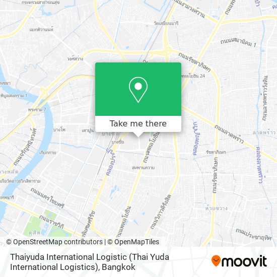 Thaiyuda International Logistic (Thai Yuda International Logistics) map