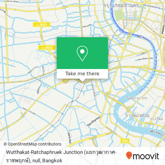 Wutthakat-Ratchaphruek Junction (แยกวุฒากาศ-ราชพฤกษ์), null map