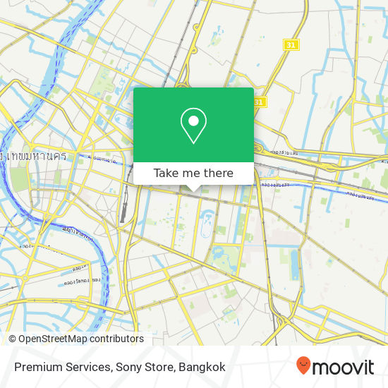 Premium Services, Sony Store map