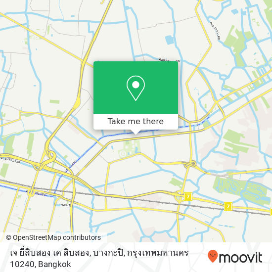 เจ ยี่สิบสอง เค สิบสอง, บางกะปิ, กรุงเทพมหานคร 10240 map