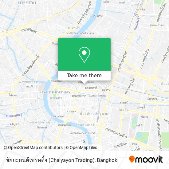 ชัยยะยนต์เทรดดิ้ง (Chaiyayon Trading) map