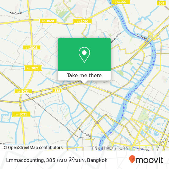 Lmmaccounting, 385 ถนน สิรินธร map