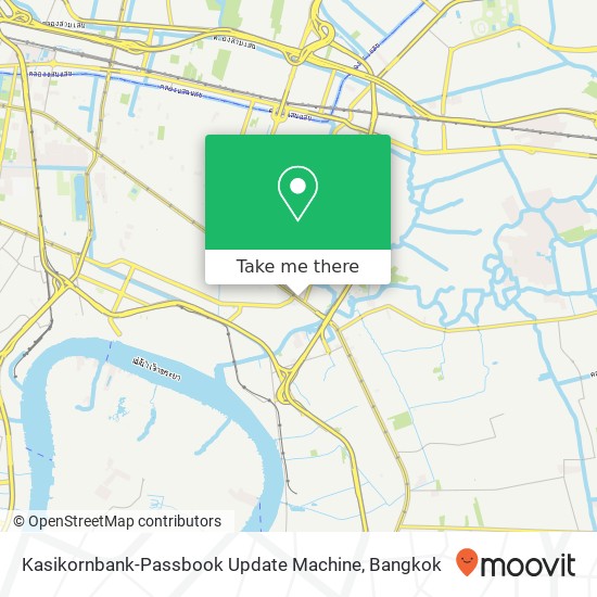 Kasikornbank-Passbook Update Machine map