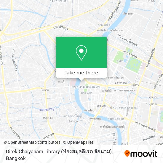 Direk Chaiyanam Library (ห้องสมุดดิเรก ชัยนาม) map
