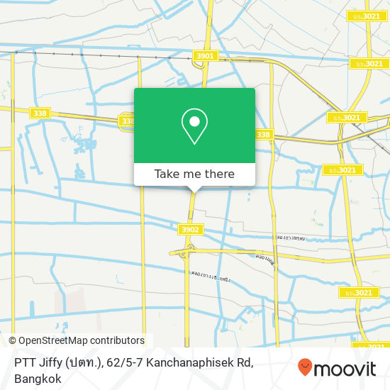 PTT Jiffy (ปตท.), 62 / 5-7 Kanchanaphisek Rd map