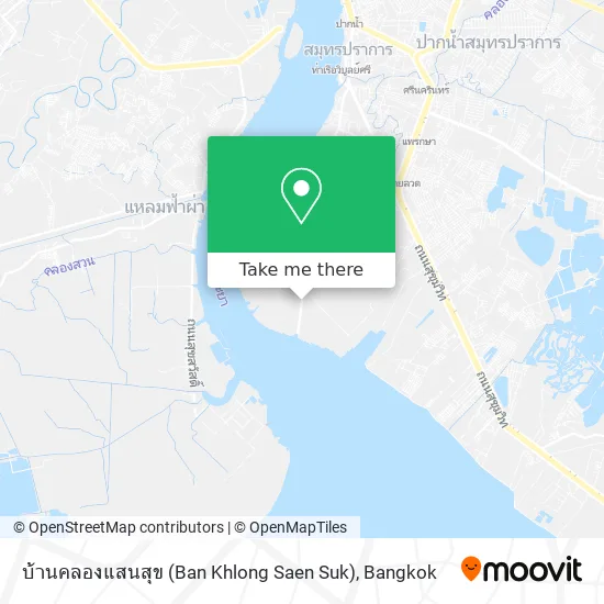 บ้านคลองแสนสุข (Ban Khlong Saen Suk) map