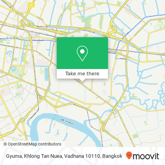 Gyuma, Khlong Tan Nuea, Vadhana 10110 map